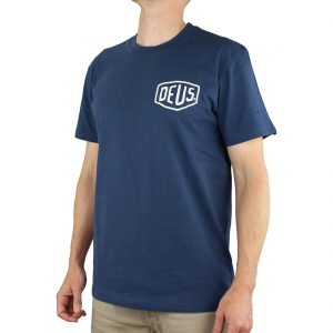 Deus Ex Machina Tokyo Address (Shield) T-Shirt - Navy