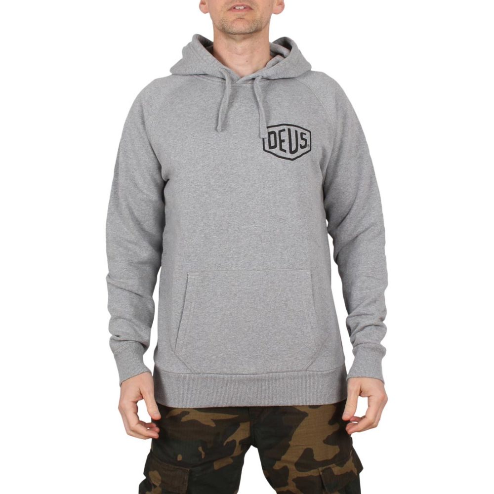 Deus Ex Machina Venice Address Pullover Hoodie - Grey Marle