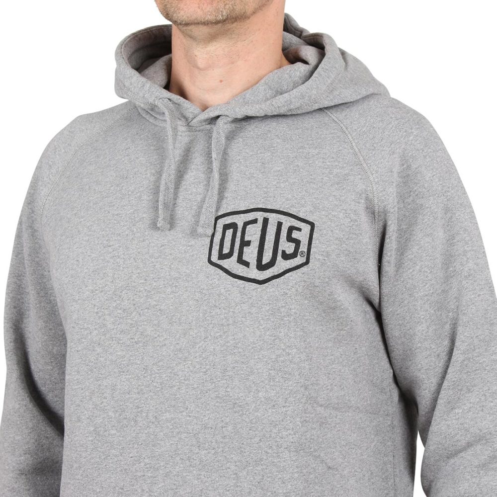 Deus Ex Machina Venice Address Pullover Hoodie - Grey Marle