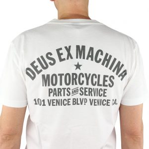 Deus Ex Machina Venice Address (Shield) T-Shirt - White