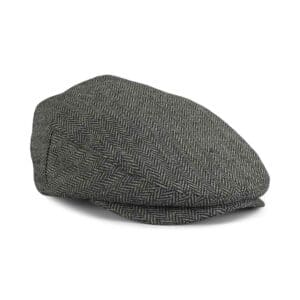Brixton Hooligan Snap Flat Cap - Grey/Black