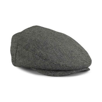 Brixton Hooligan Snap Flat Cap - Grey/Black