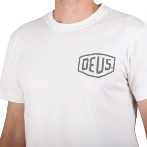 Deus Ex Machina Tokyo Address (Shield) T-Shirt - White