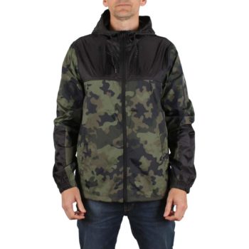 Element Alder Travel Well Jacket - Bark Camo