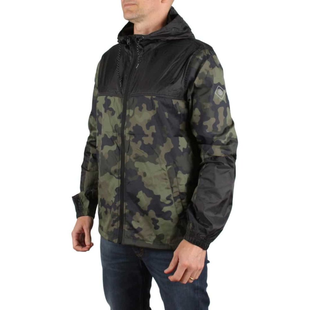 Element Alder Travel Well Jacket - Bark Camo