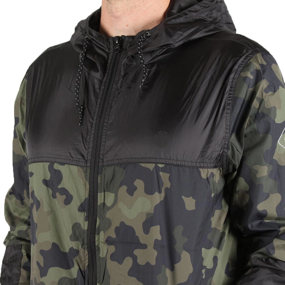 Element Alder Travel Well Jacket - Bark Camo