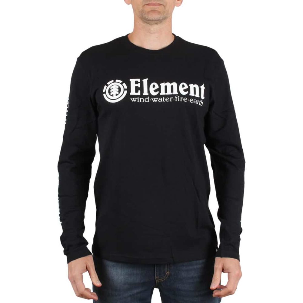 Element Horizontal L/S T-Shirt - Flint Black