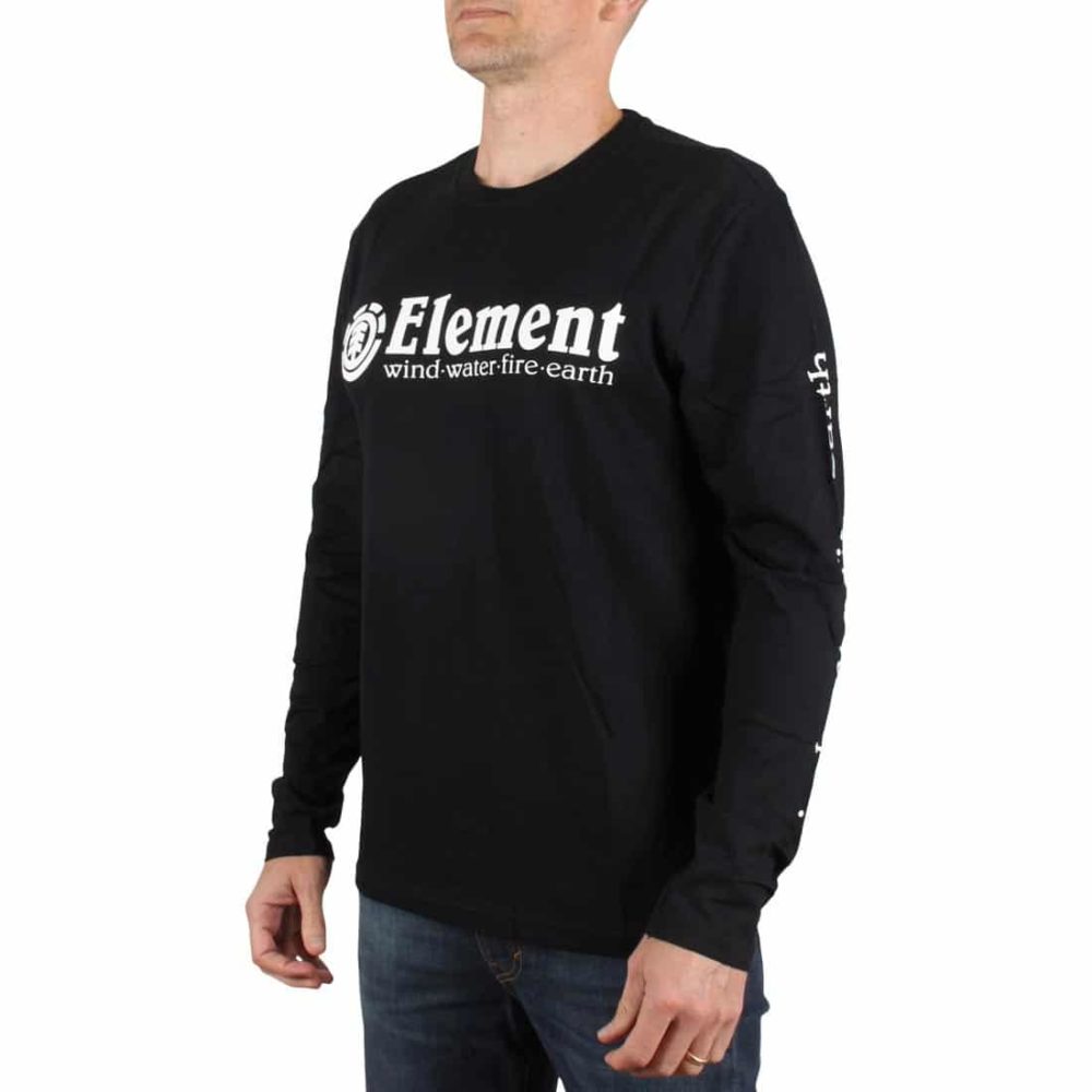 Element Horizontal L/S T-Shirt - Flint Black