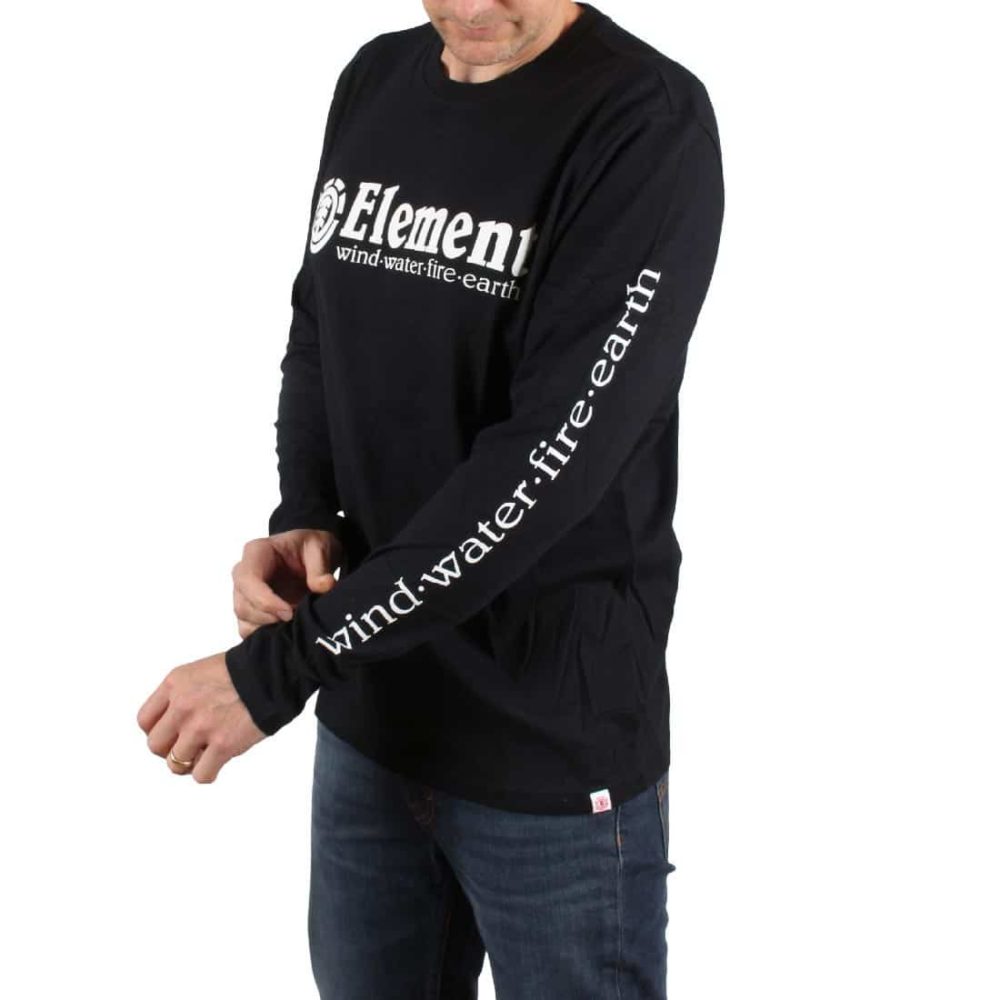 Element Horizontal L/S T-Shirt - Flint Black