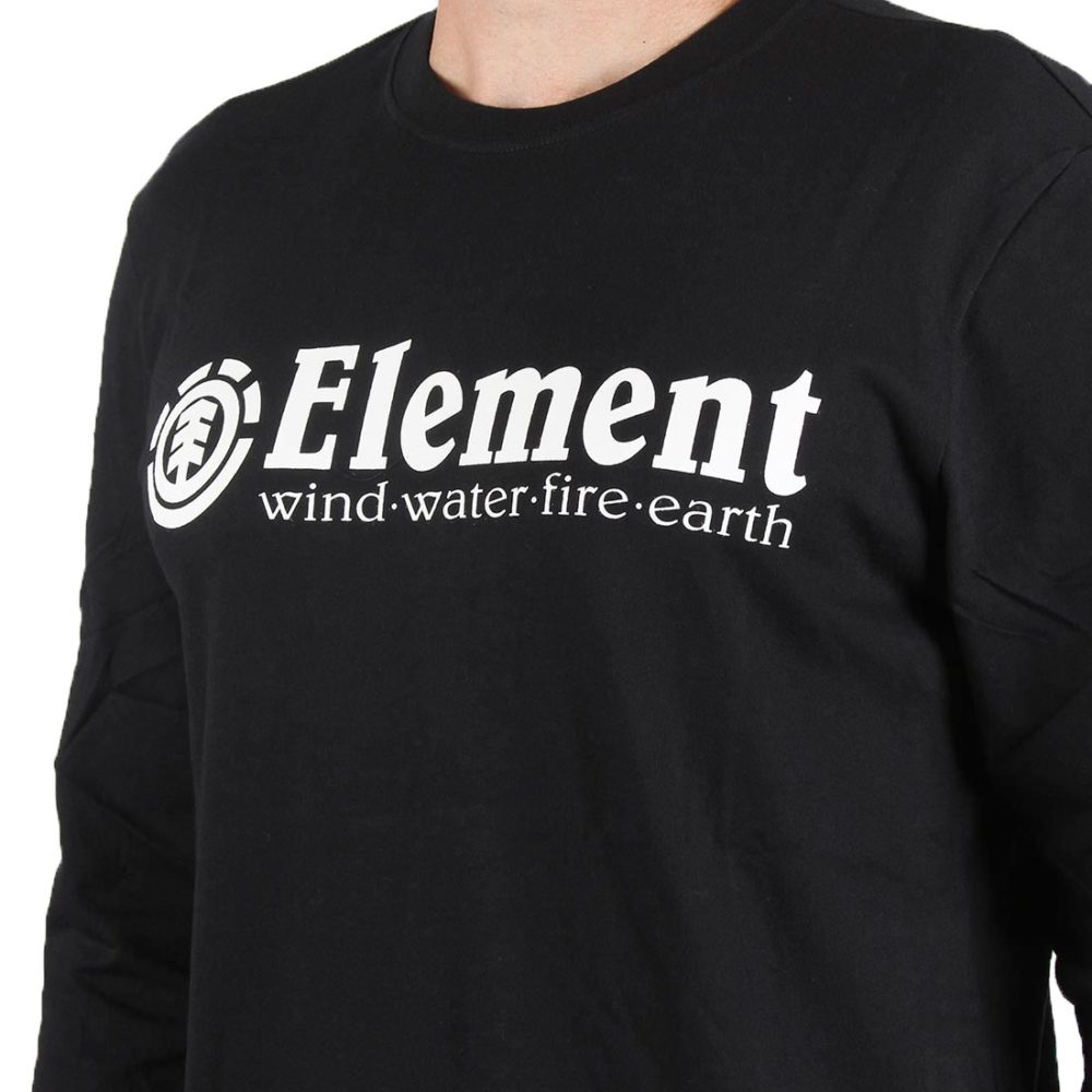 Element Horizontal L/S T-Shirt - Flint Black