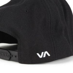 RVCA Twill Snapback Cap - Black