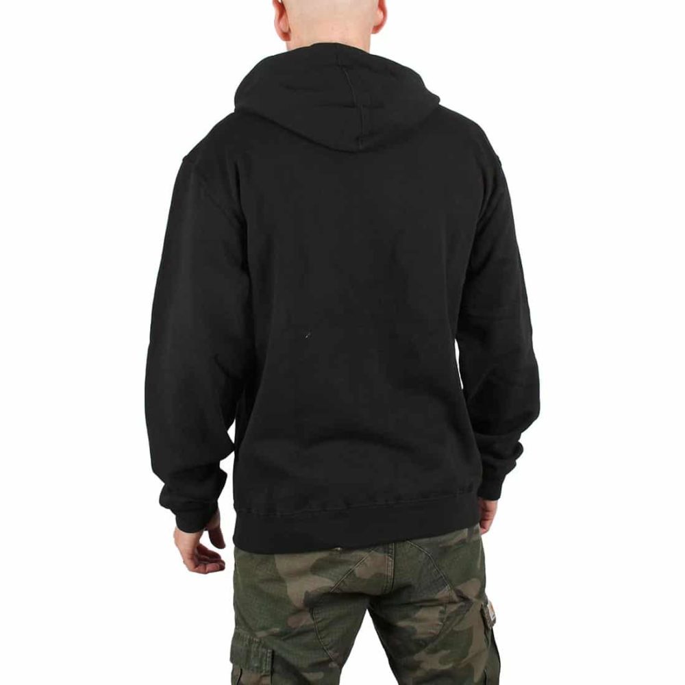 Zero Bold Pullover Hoodie - Black / White