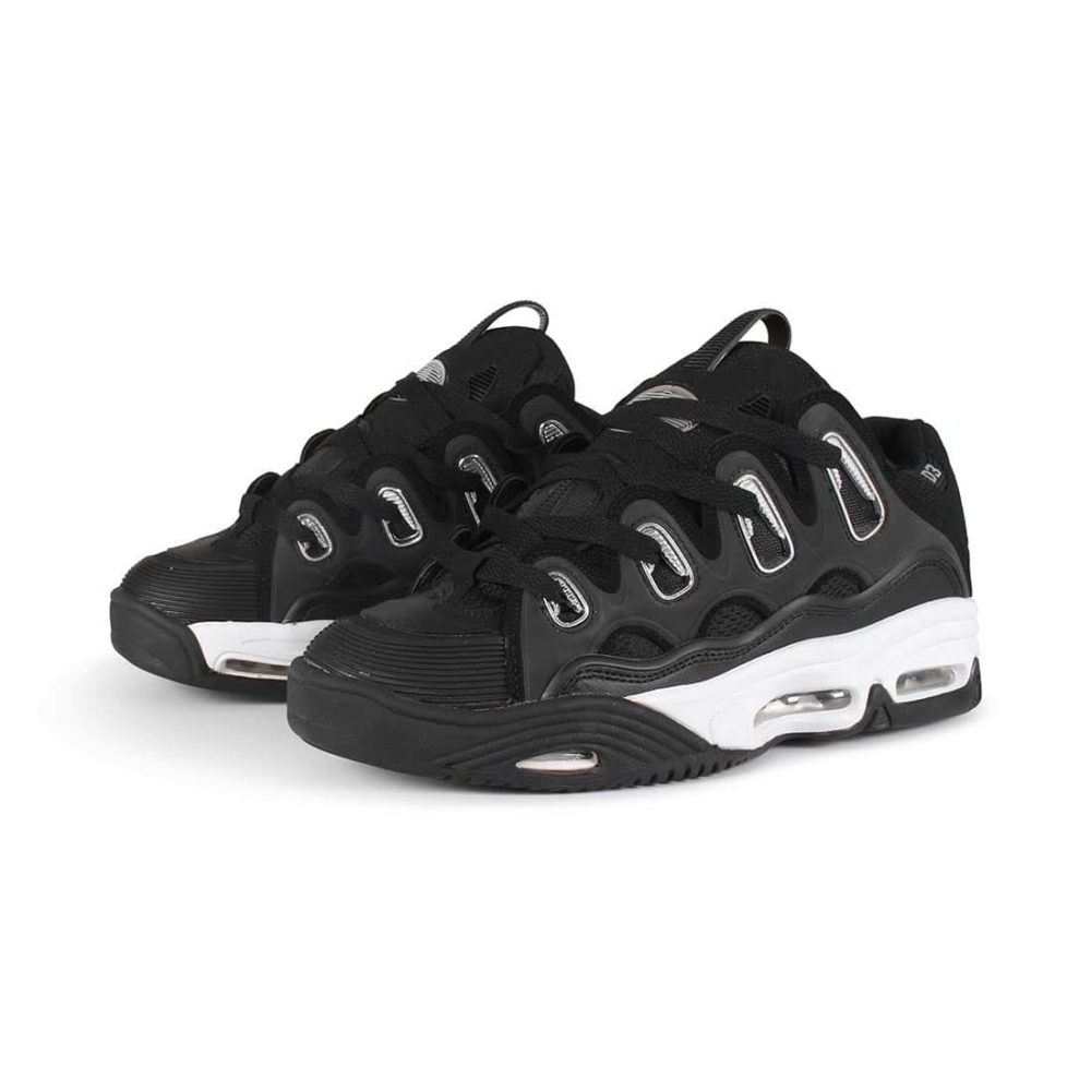 Osiris D3 2001 Shoes - Black / White / Silver