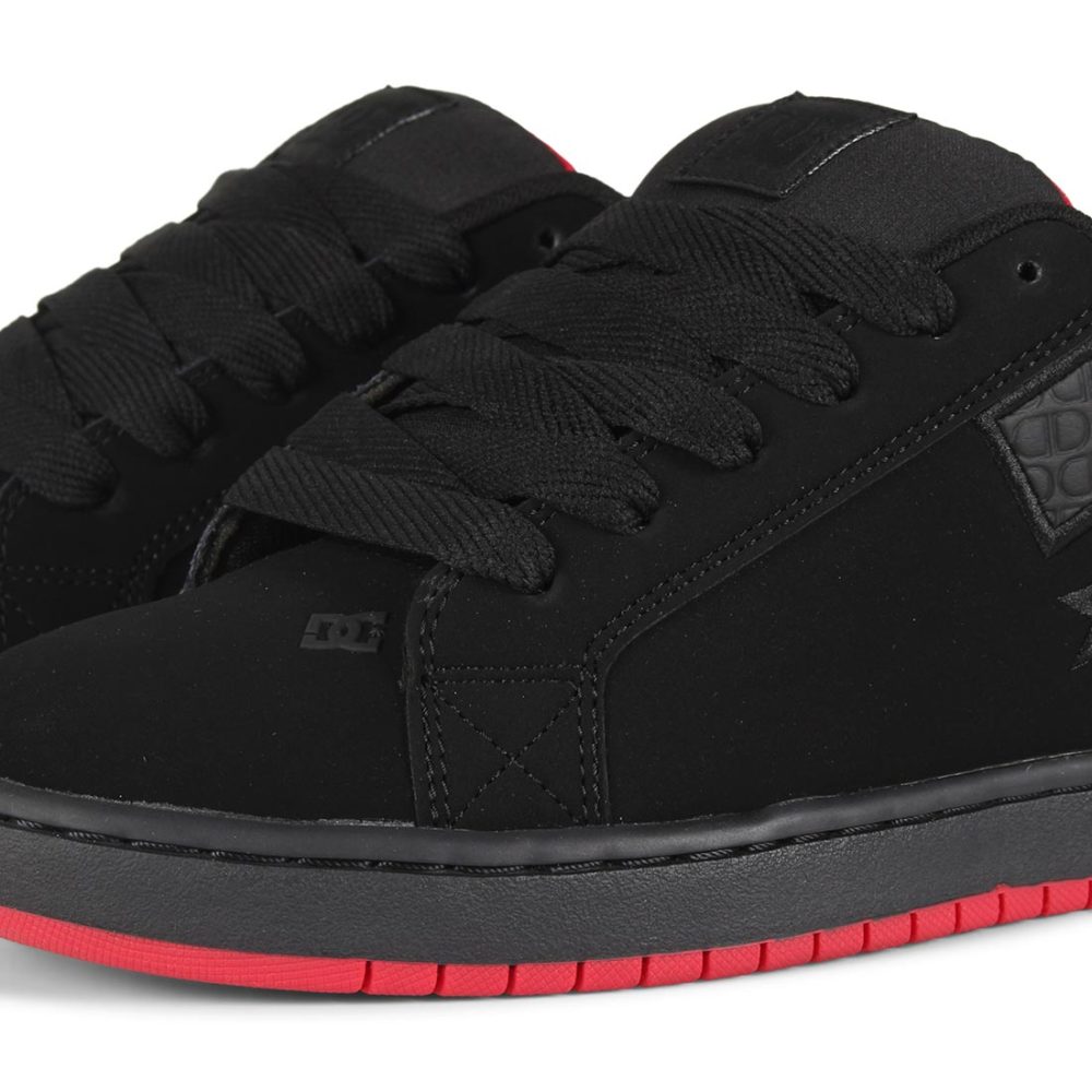 DC Shoes Court Graffik SE - Black / Red / Black