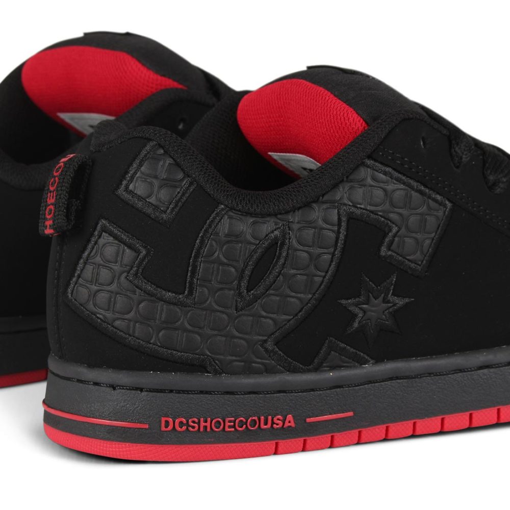 DC Shoes Court Graffik SE - Black / Red / Black