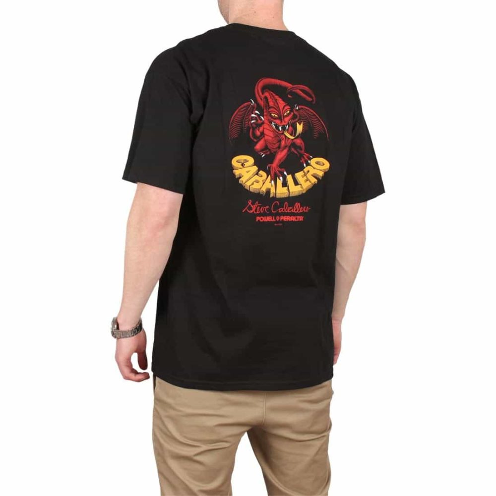 Powell Peralta Cab Dragon II S/S T-Shirt - Black