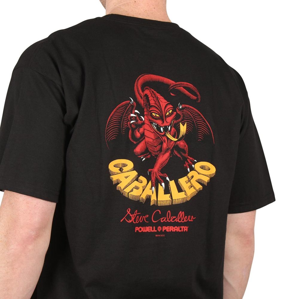 Powell Peralta Cab Dragon II S/S T-Shirt - Black