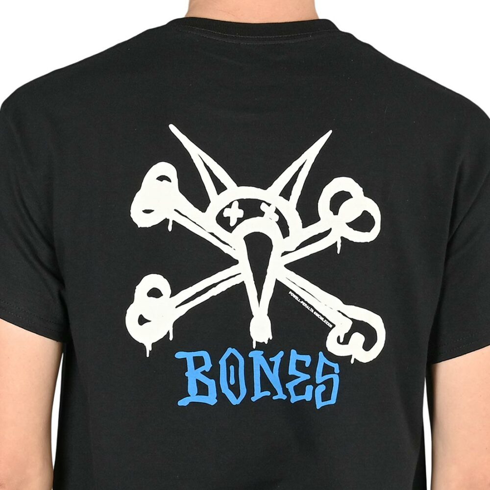 Powell Peralta Rat Bones S/S T-Shirt - Black