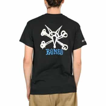 Powell Peralta Rat Bones S/S T-Shirt - Black