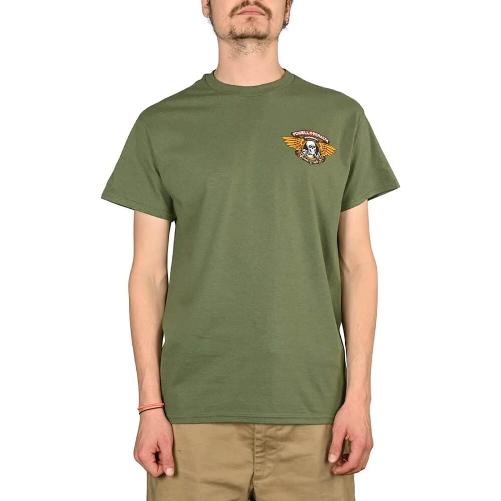 Powell Peralta Winged Ripper S/S T-Shirt - Green