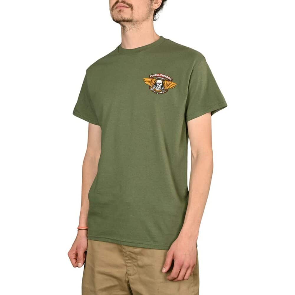 Powell Peralta Winged Ripper S/S T-Shirt - Green