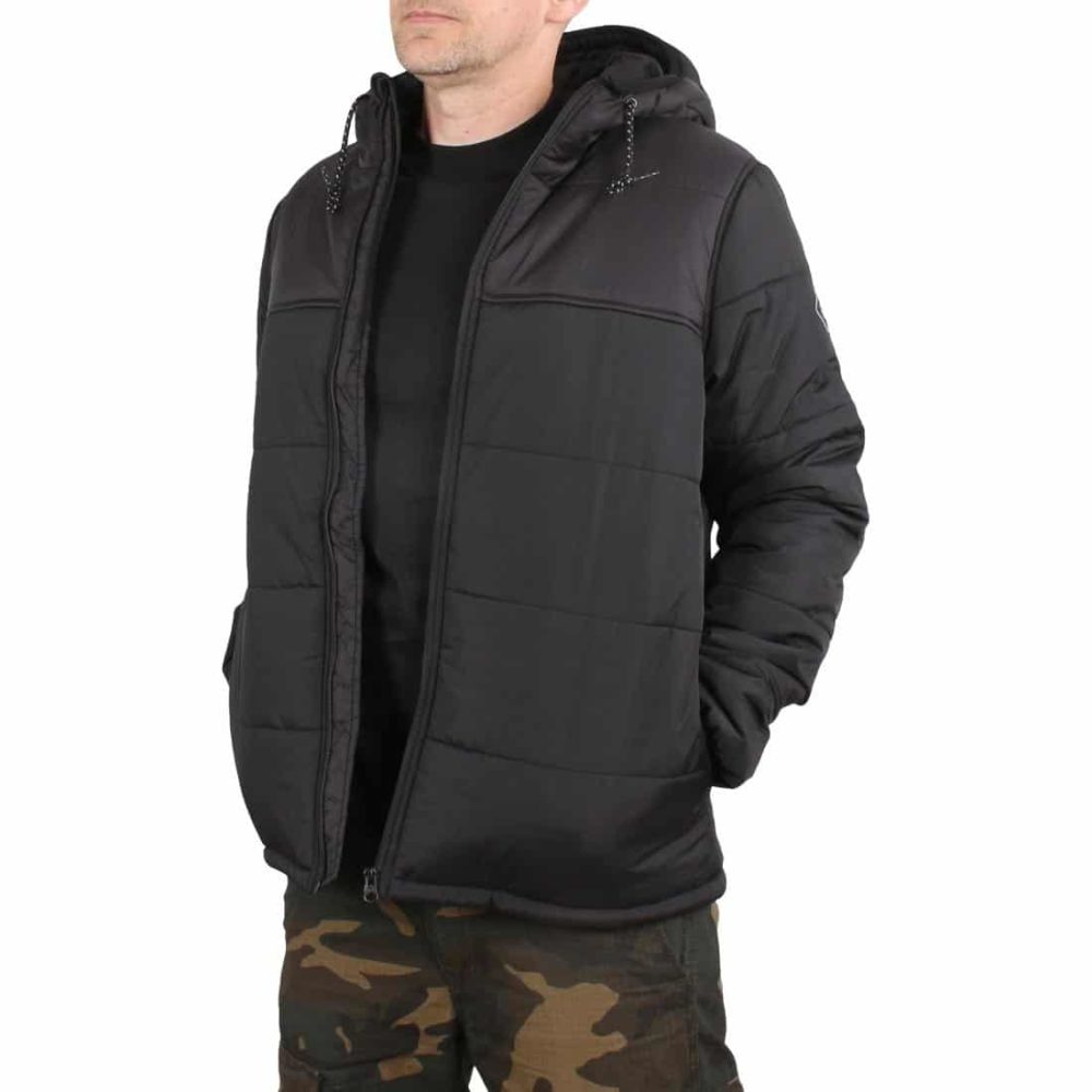 Element Alder Heavy Puff Travel Well Jacket - Flint Black