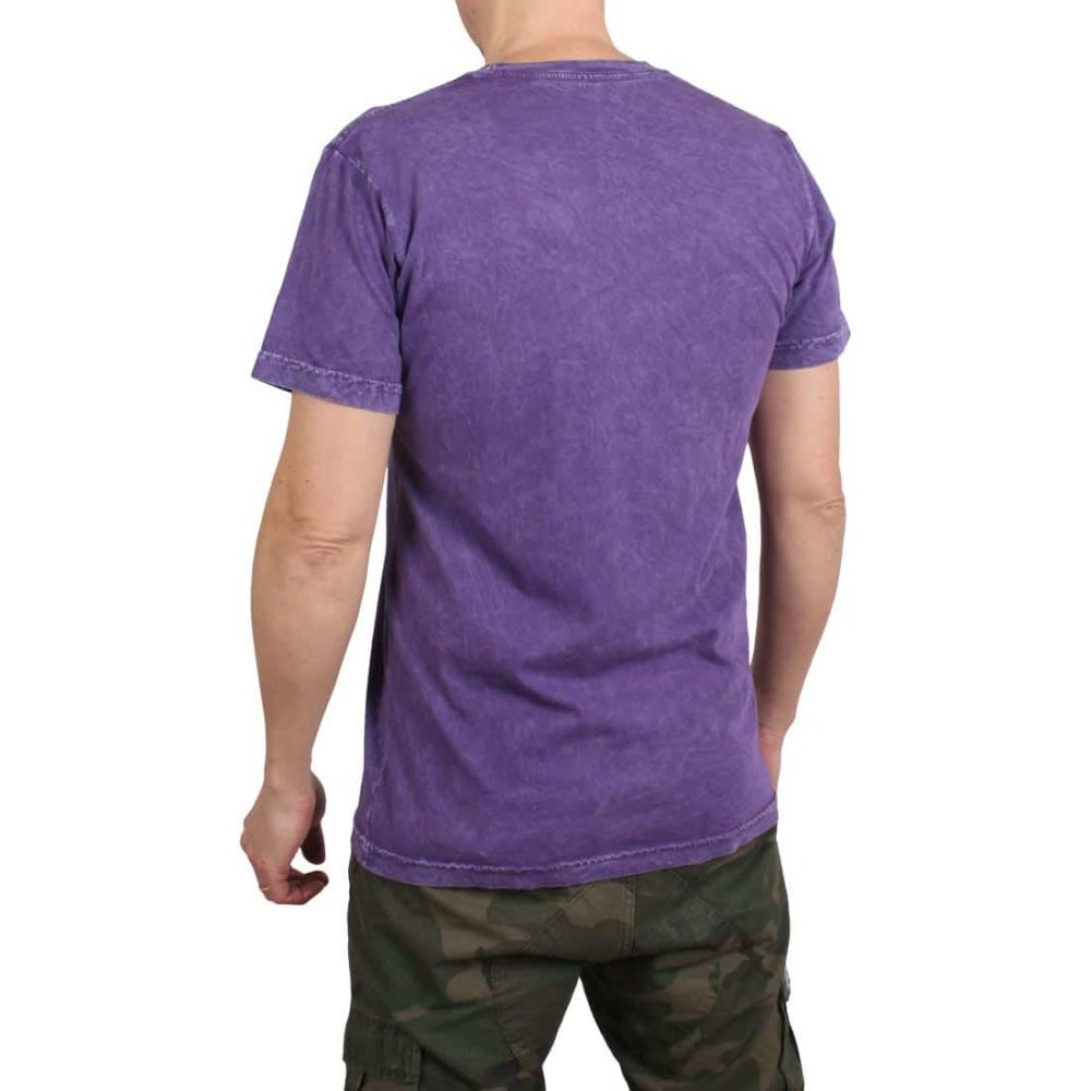 RIPNDIP Break Yo Self S/S T-Shirt - Purple Mineral Wash