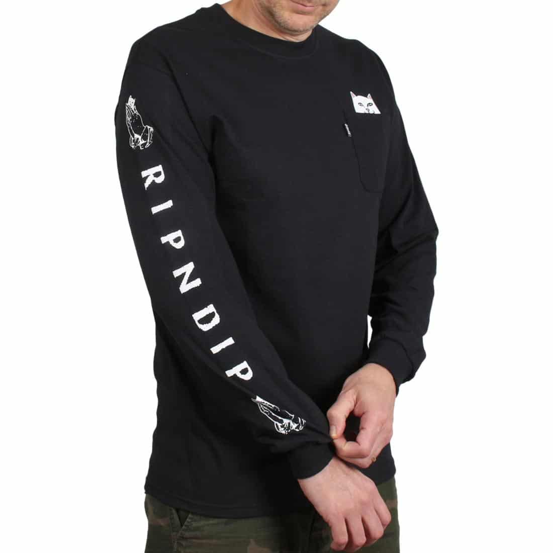 RIPNDIP Lord Nermal L/S Pocket T-Shirt 