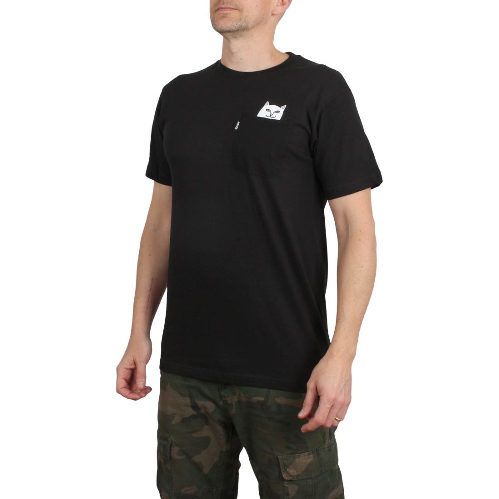 RIPNDIP Lord Nermal S/S Pocket T-Shirt - Black