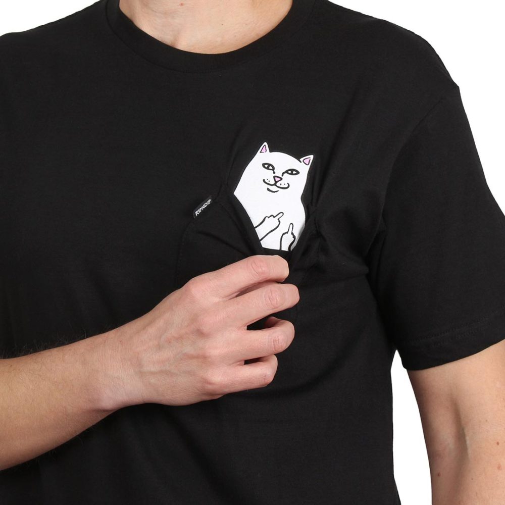 RIPNDIP Lord Nermal S/S Pocket T-Shirt - Black