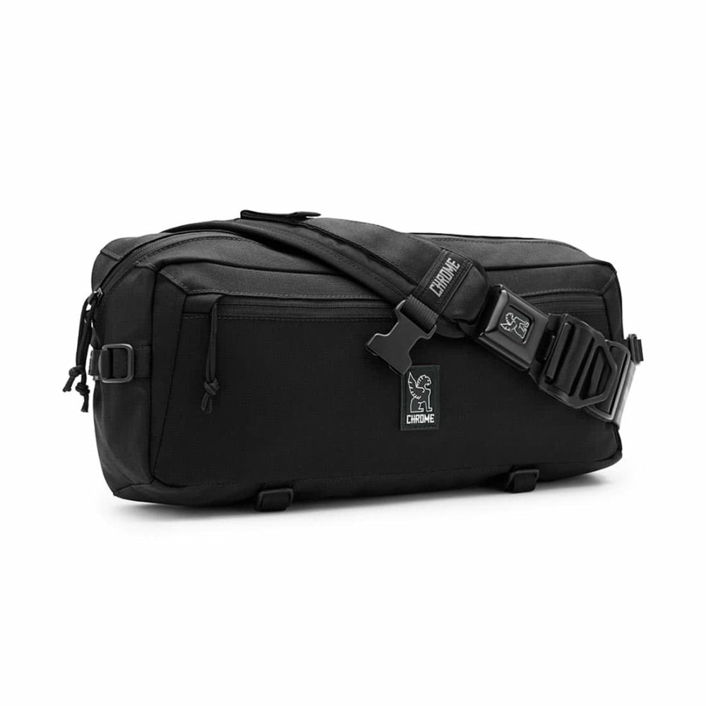 Chrome Kadet Nylon 9L Messenger Bag - Black