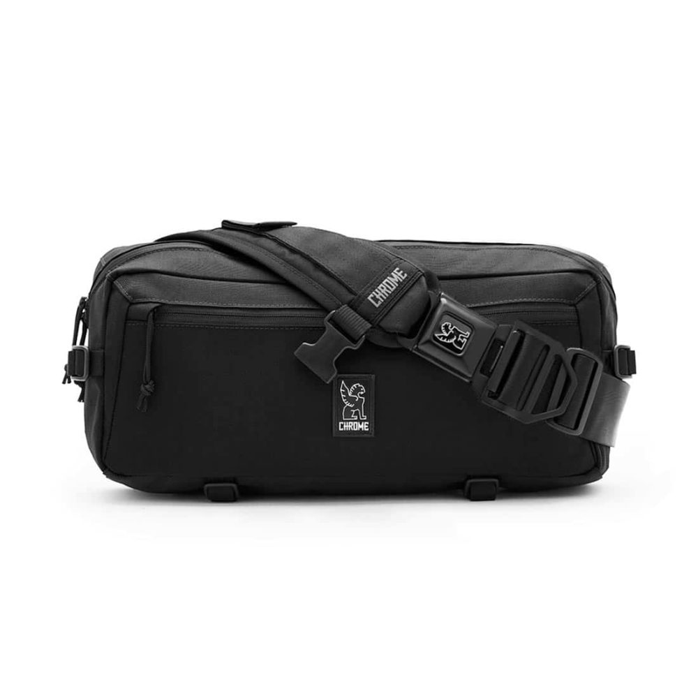 Chrome Kadet Nylon 9L Messenger Bag - Black