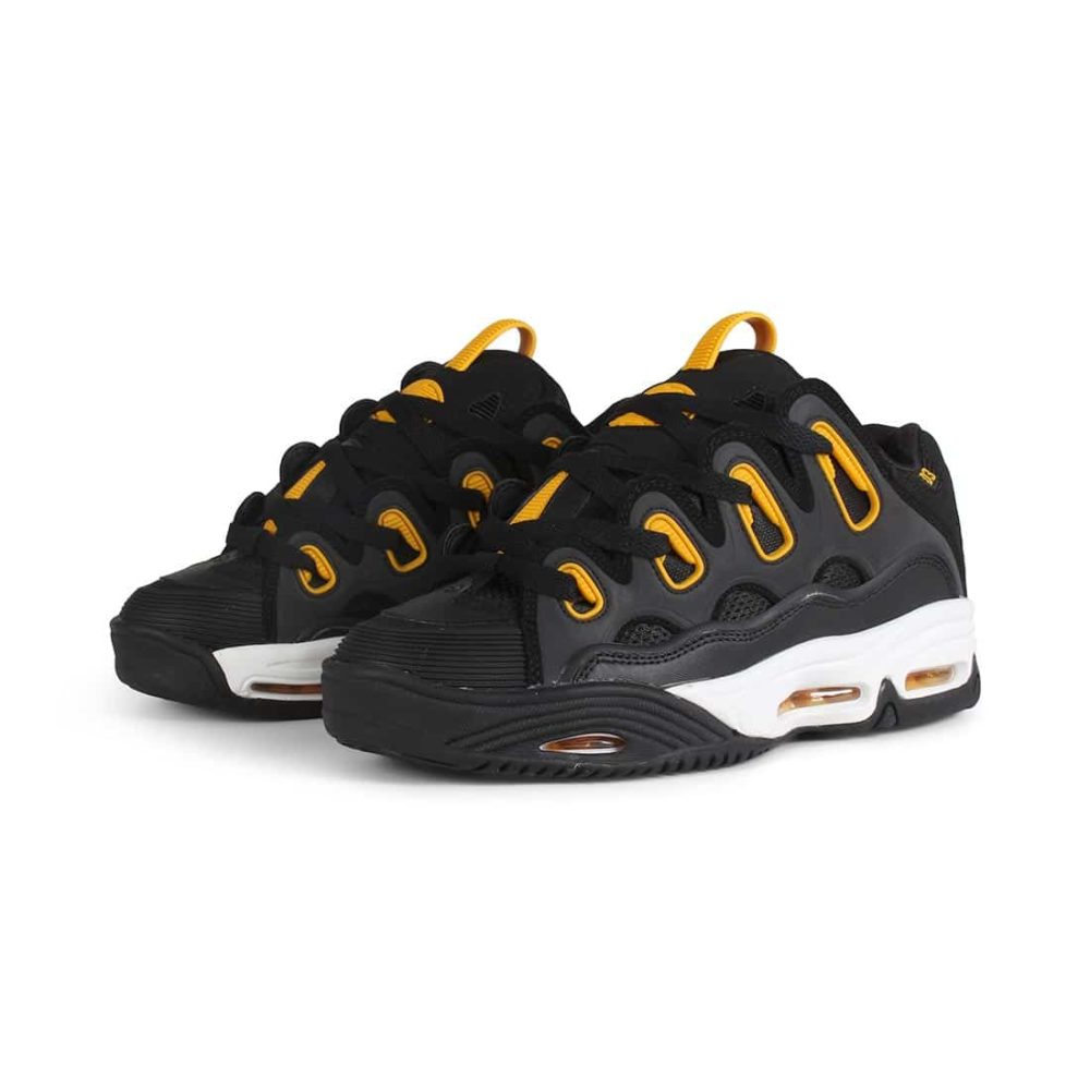 Osiris D3 2001 Shoes - Black / White / Yellow