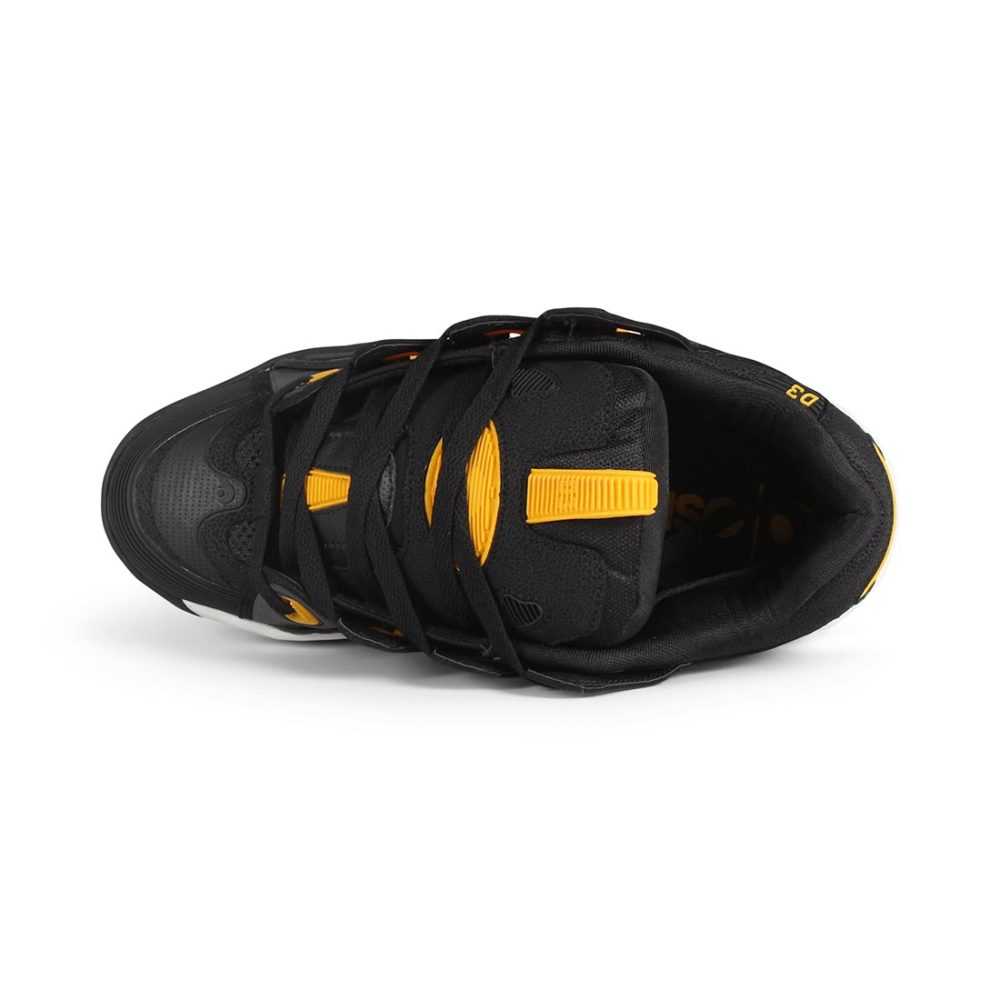 Osiris D3 2001 Shoes - Black / White / Yellow