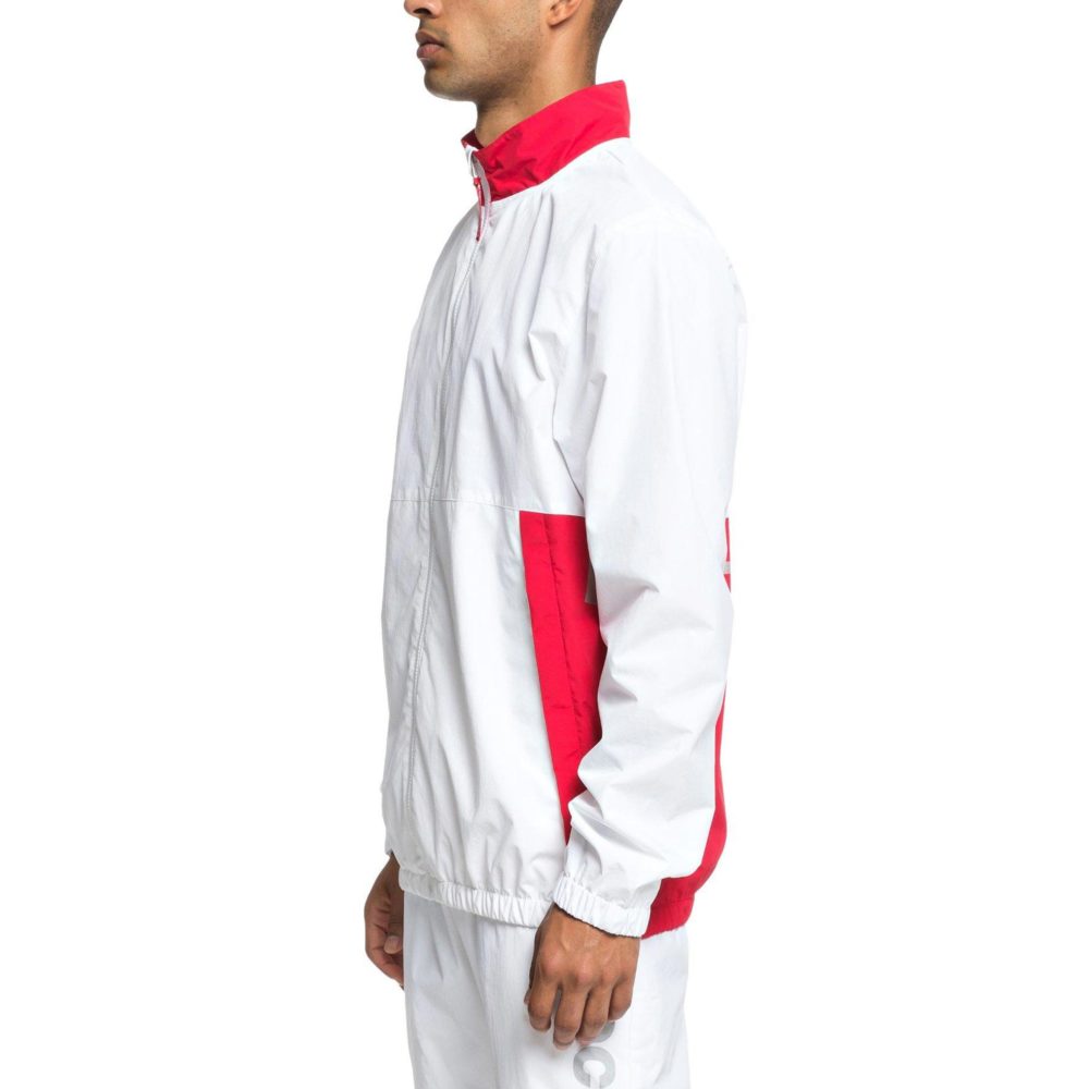 DC Shoes Skate Zip Up Tracksuit Jacket White WBB0