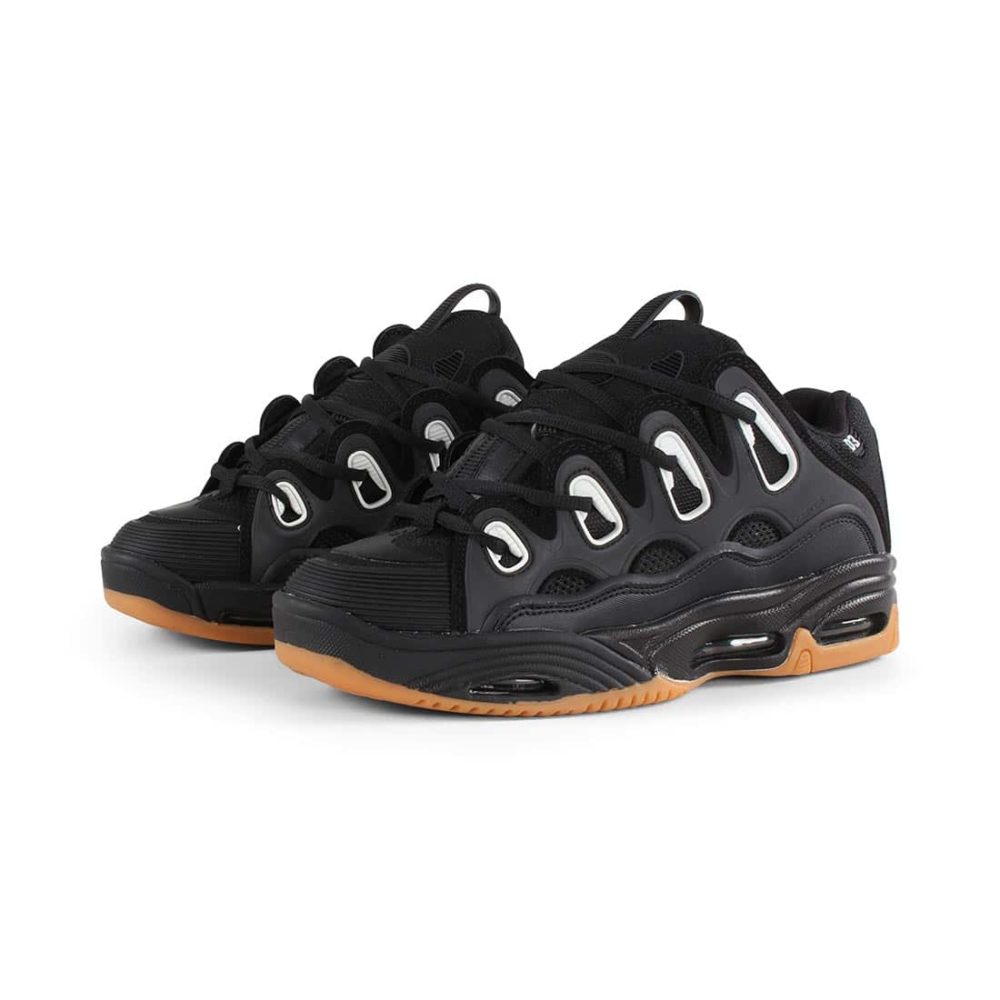 Osiris D3 2001 Skate Shoes - Black/Gum