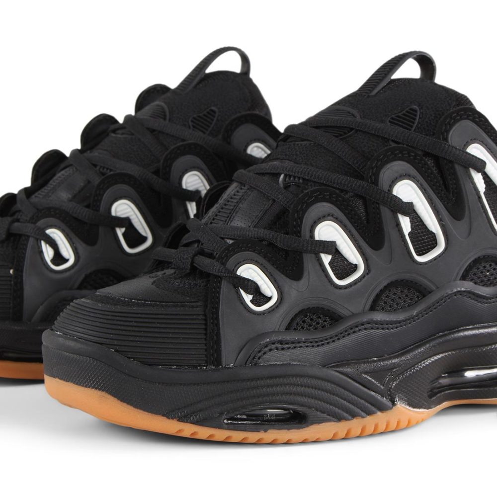 Osiris D3 2001 Skate Shoes - Black/Gum