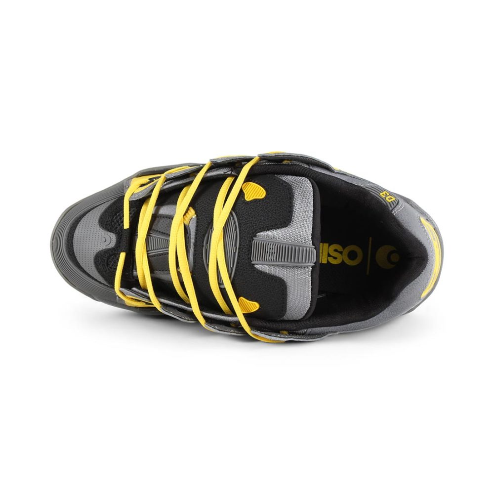 Osiris D3 2001 Shoes - Charcoal / Yellow