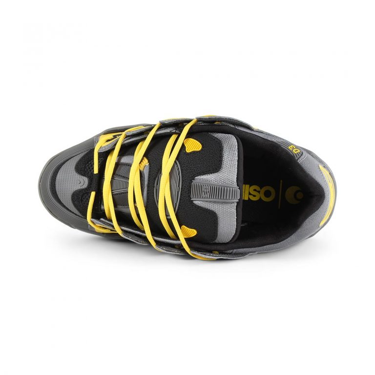 Osiris D3 2001 Shoes Charcoal / Yellow