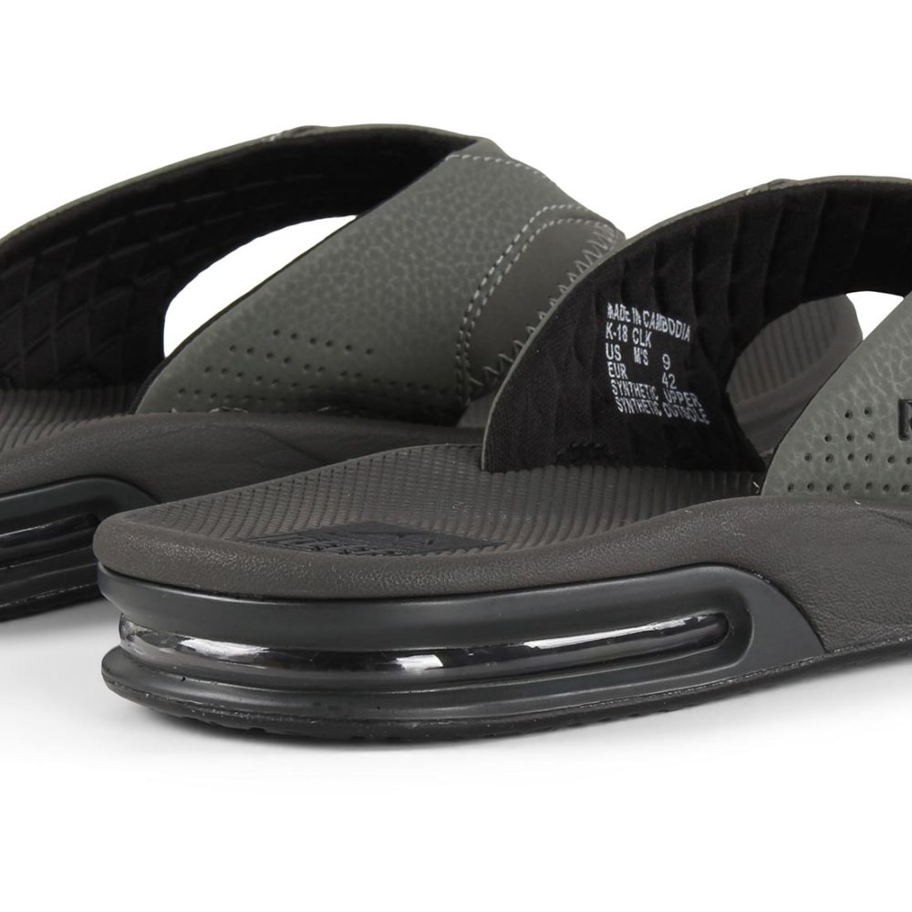 Reef Fanning Sandals - Grey/Black