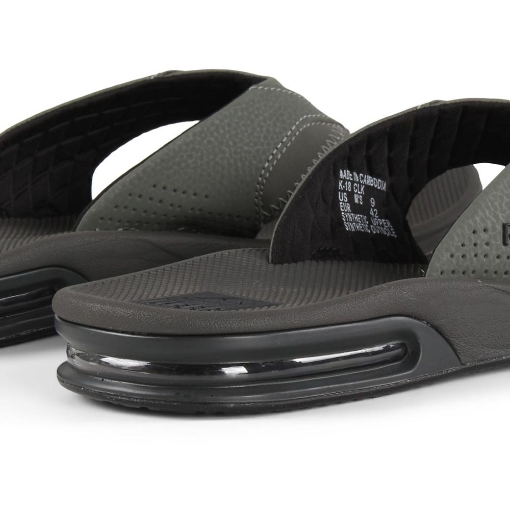 Reef Fanning Sandals - Grey / Black