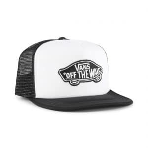 Vans Classic Patch Trucker Hat - White/Black