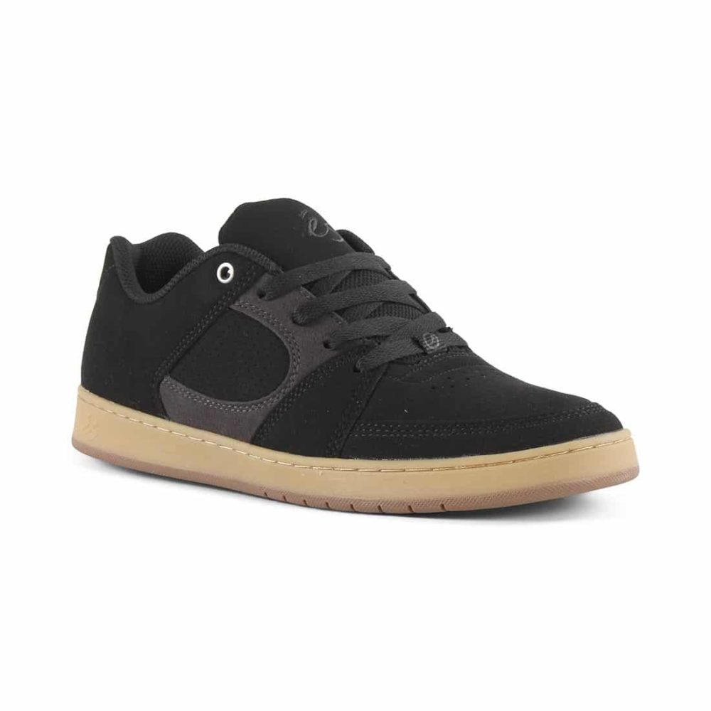 eS Accel Slim Shoes - Black / Grey / Gum