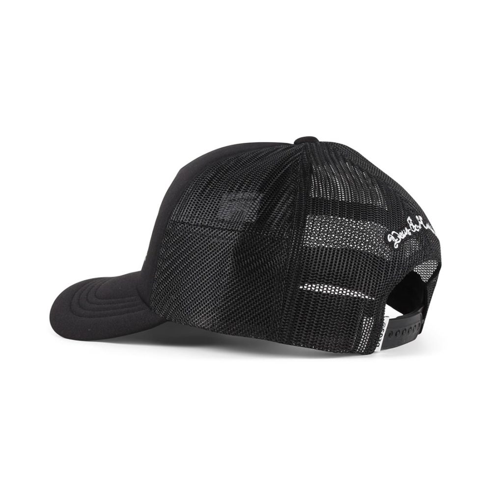 Deus Ex Machina Caps Trucker Cap - Black