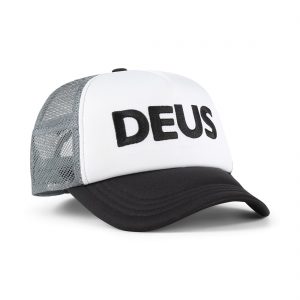 Deus Ex Machina Caps Trucker Cap - Black / Grey