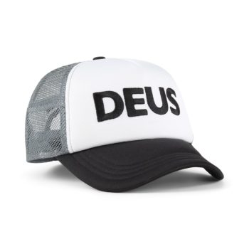Deus Ex Machina Caps Trucker Cap - Black / Grey