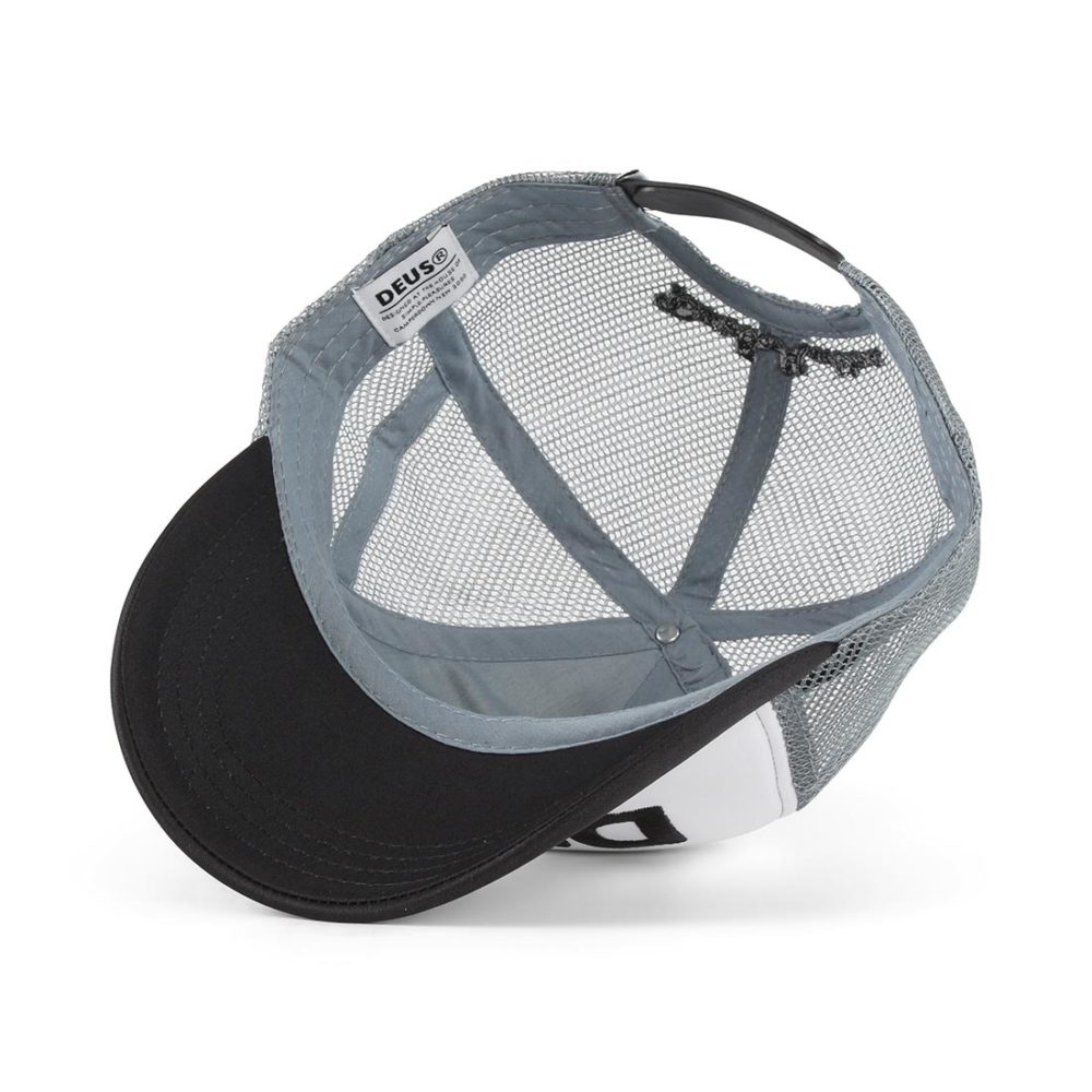 Deus Ex Machina Caps Trucker Cap - Black / Grey