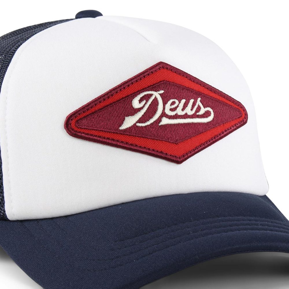 Deus Ex Machina Diamond Trucker Cap - Navy