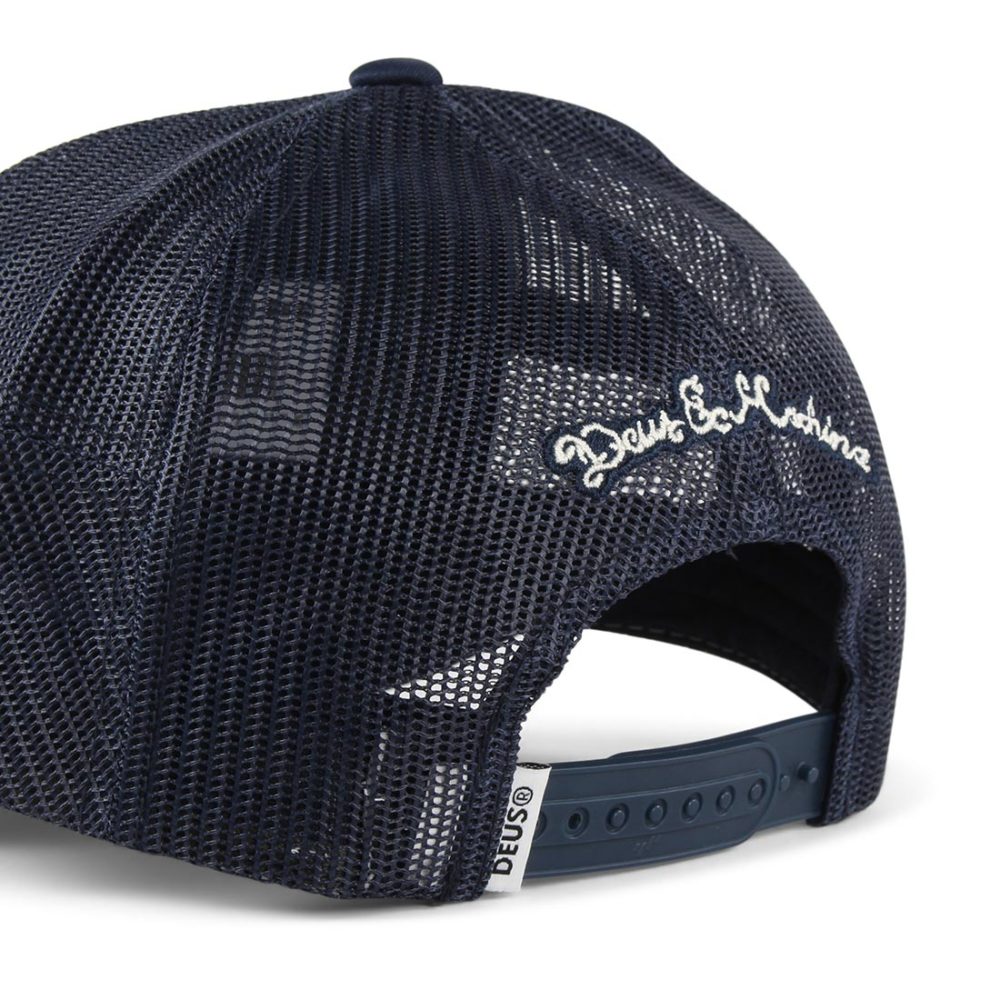 Deus Ex Machina Diamond Trucker Cap - Navy