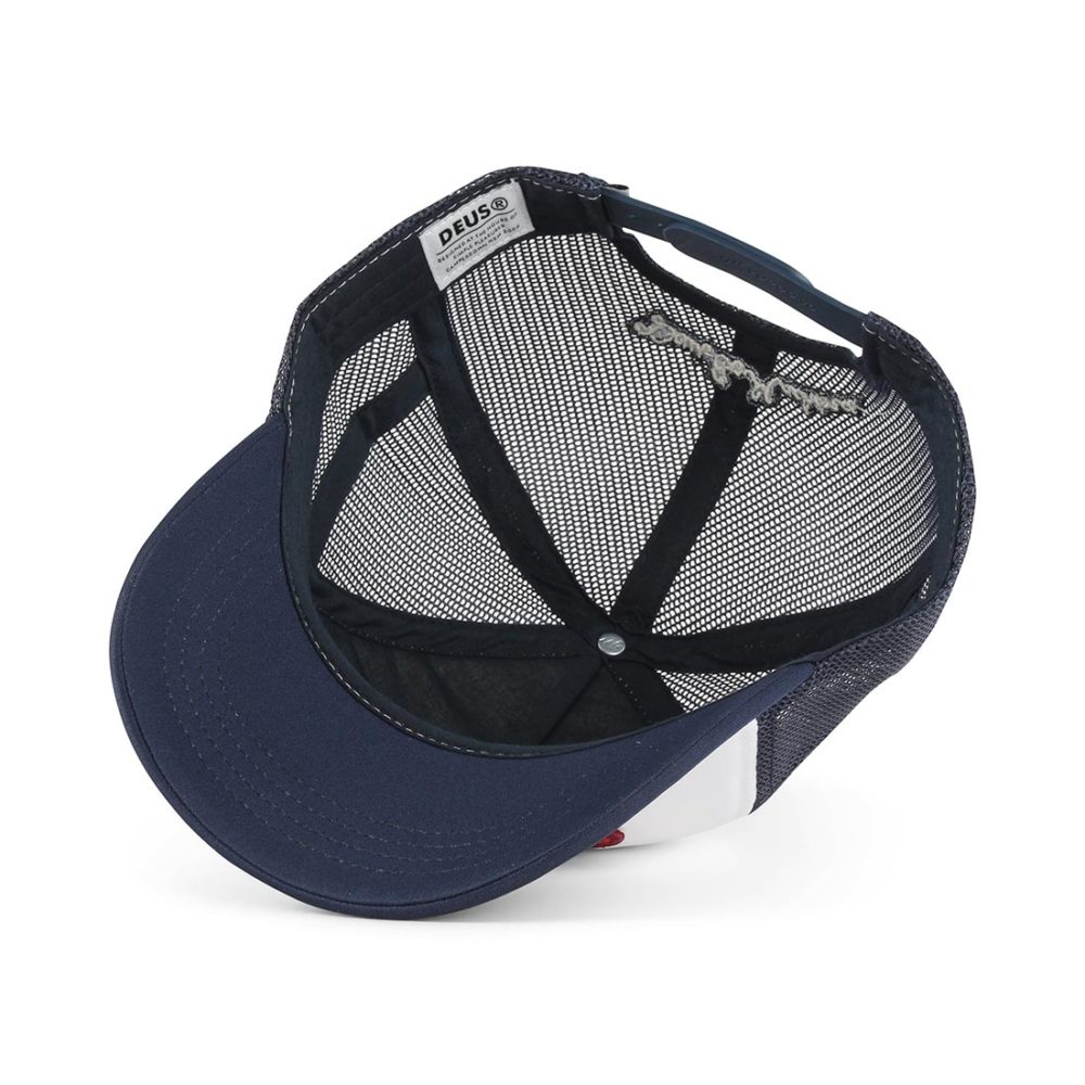 Deus Ex Machina Diamond Trucker Cap - Navy